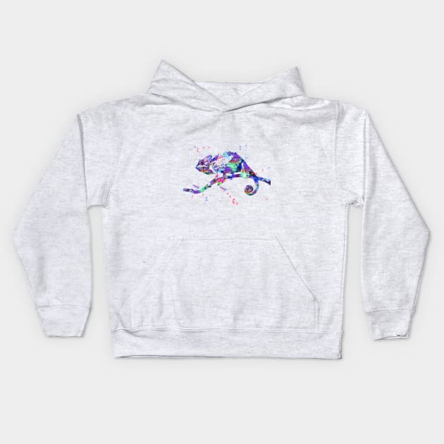 Chameleon Kids Hoodie by RosaliArt